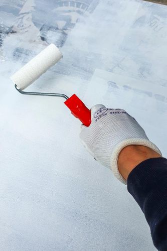 Unique sustainable wall art as part of sustainable office design